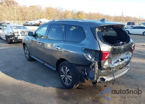 2019 Nissan Pathfinder Sv из США, поврежденный, VIN 5N1DR2MN7KC628109